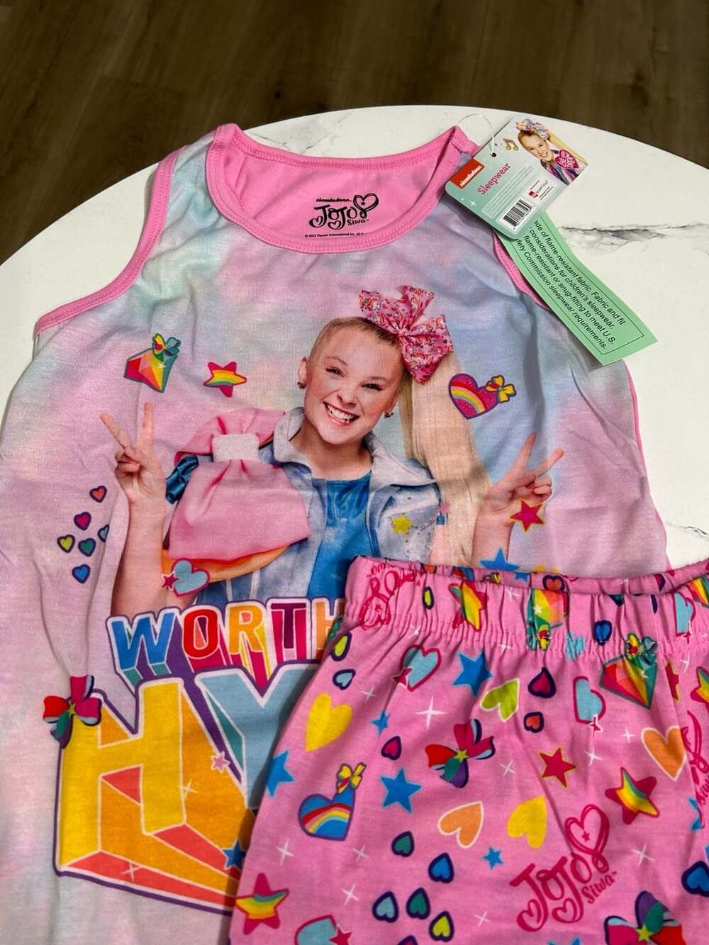 Nickelodeon JoJo Siwa 2-Piece Tank and Shorts Pajama Set